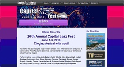 Desktop Screenshot of capitaljazz.com